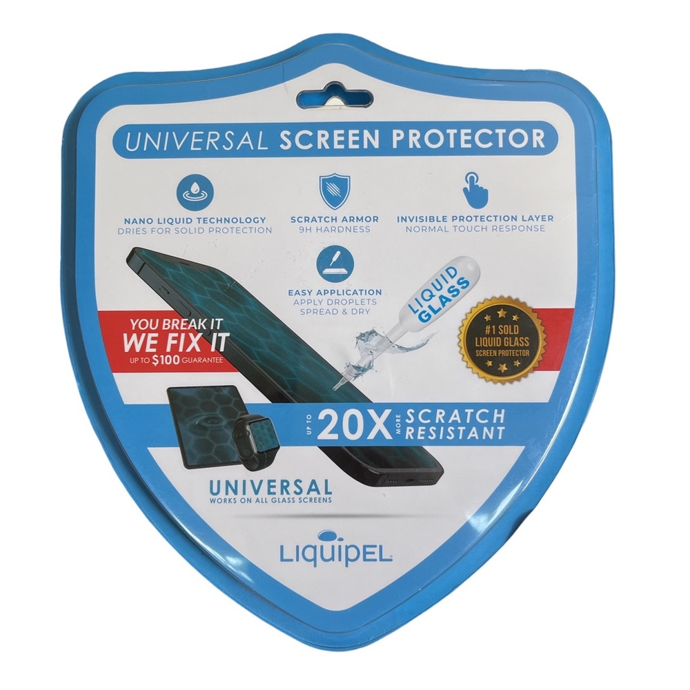 Liquipel Universal Liquid Glass Screen Protector New in Package